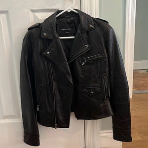 Black Leather Jacket by black rivet